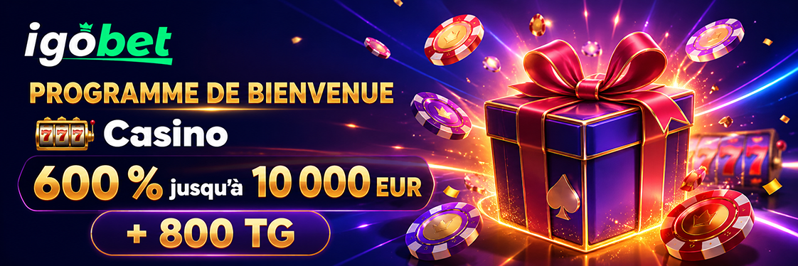 Igobet Casino France bonus et inscription